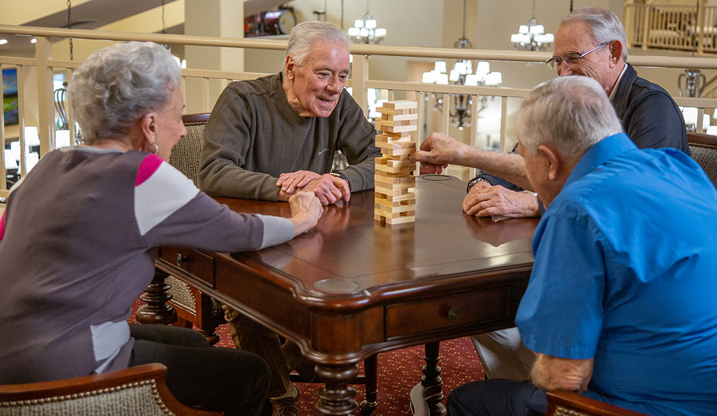 Residents enjoying activities and events at Osprey Heights