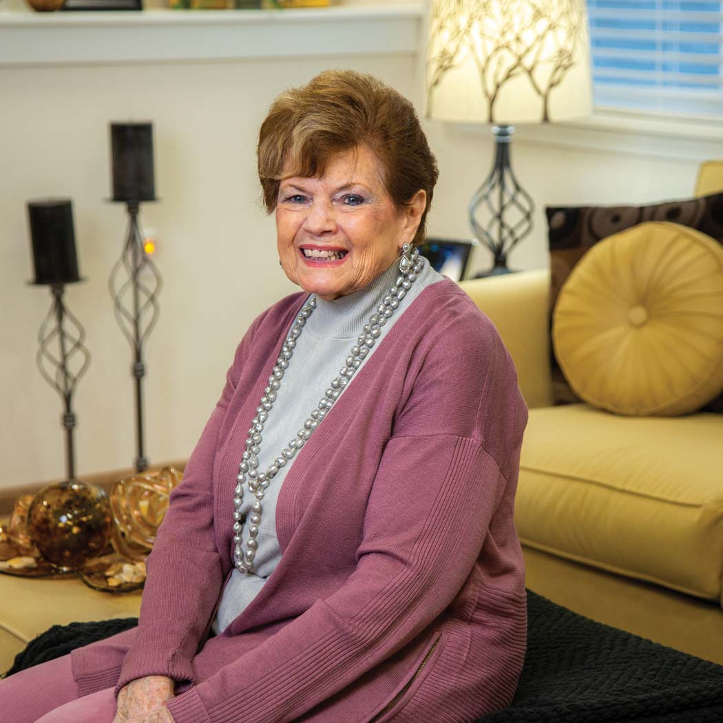 Residents enjoying time together at Osprey Heights