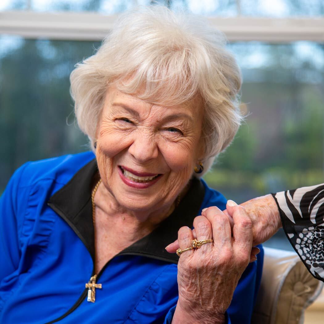 Residents enjoying time together at Osprey Heights