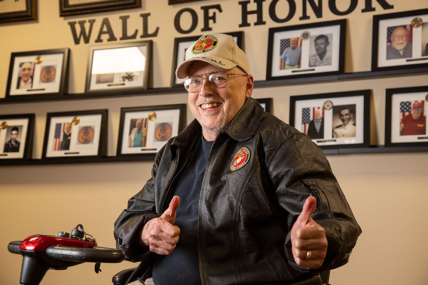 The Wall of Honor at Osprey Heights